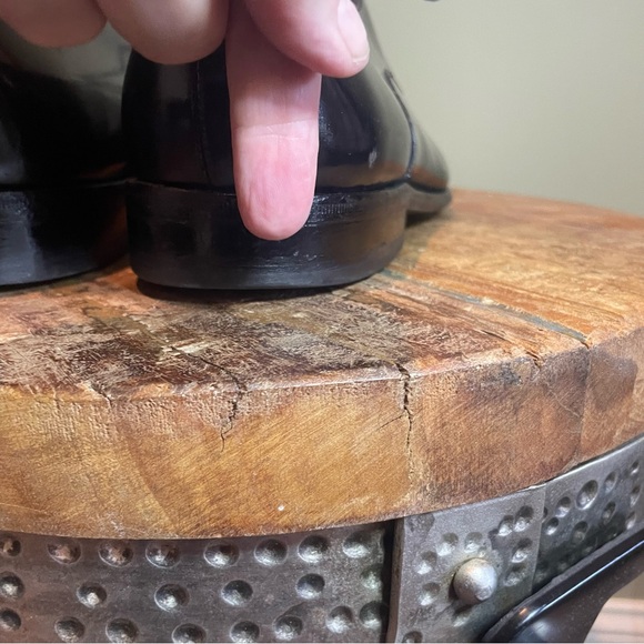 Florsheim Black Leather Size 11 #506185 Oxford Shoe - Picture 5 of 13